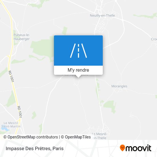 Impasse Des Prêtres plan
