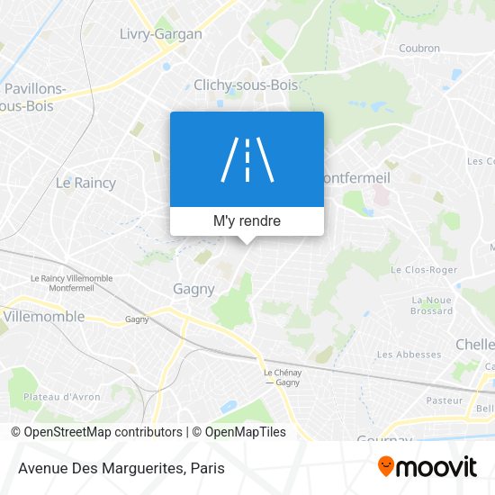 Avenue Des Marguerites plan