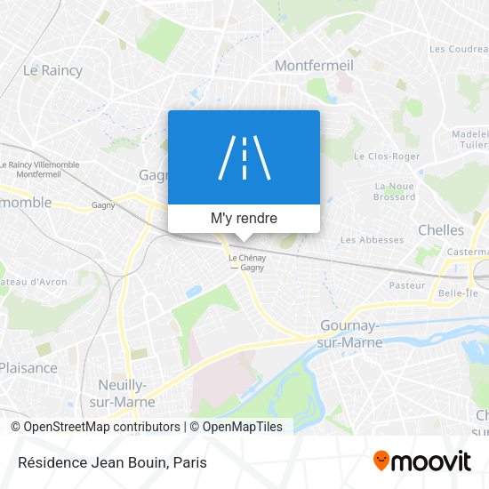 Résidence Jean Bouin plan