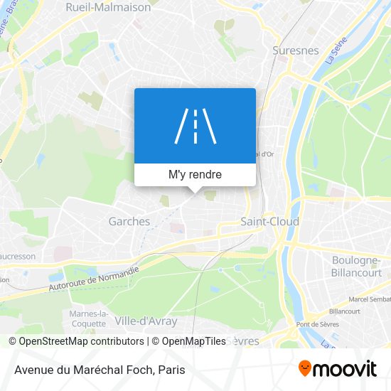 Avenue du Maréchal Foch plan