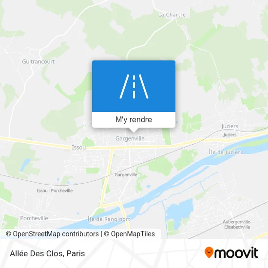 Allée Des Clos plan
