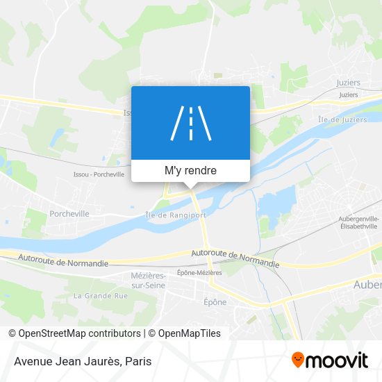 Avenue Jean Jaurès plan