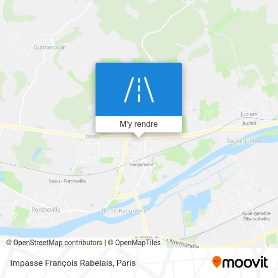 Impasse François Rabelais plan