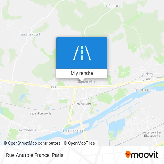 Rue Anatole France plan