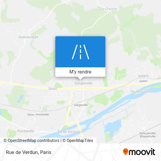 Rue de Verdun plan