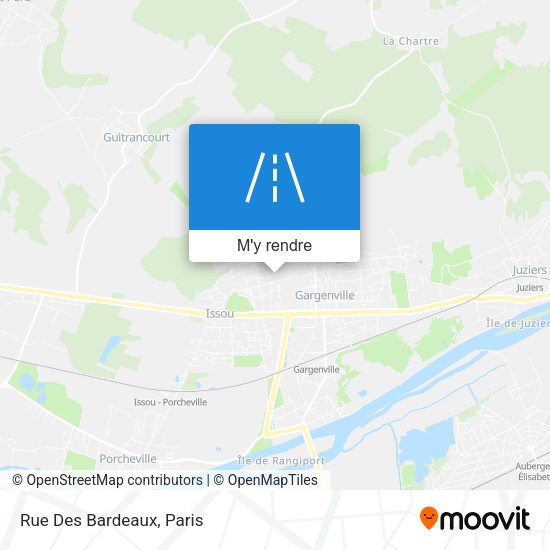 Rue Des Bardeaux plan