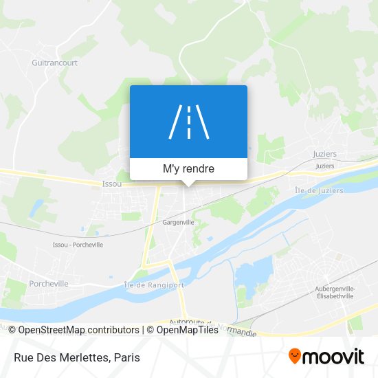 Rue Des Merlettes plan
