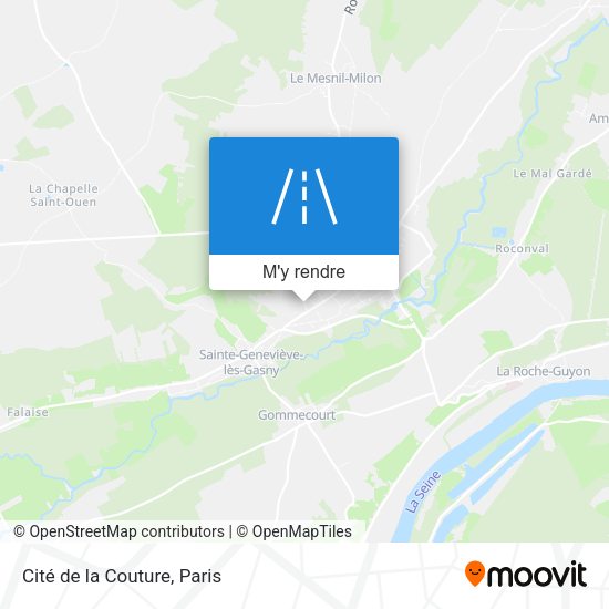 Cité De La Couture plan