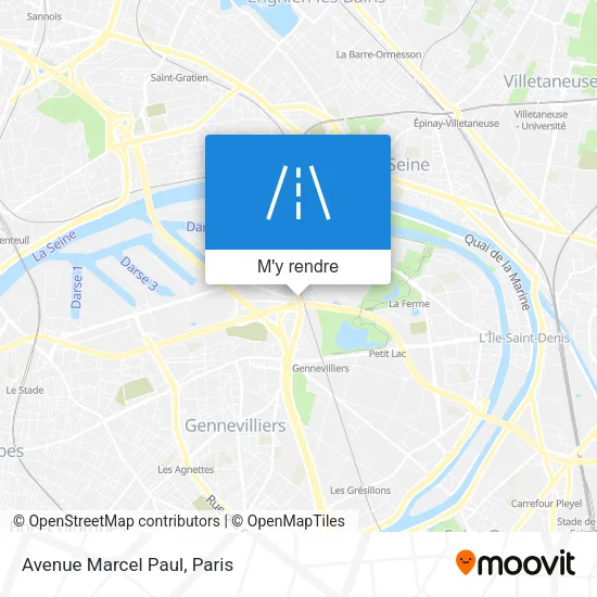Avenue Marcel Paul plan