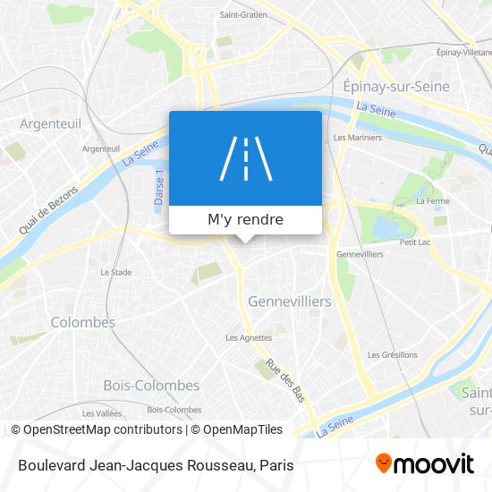 Boulevard Jean-Jacques Rousseau plan