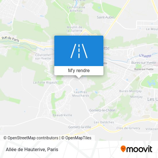 Allée de Hauterive plan