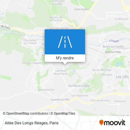 Allée Des Longs Réages plan