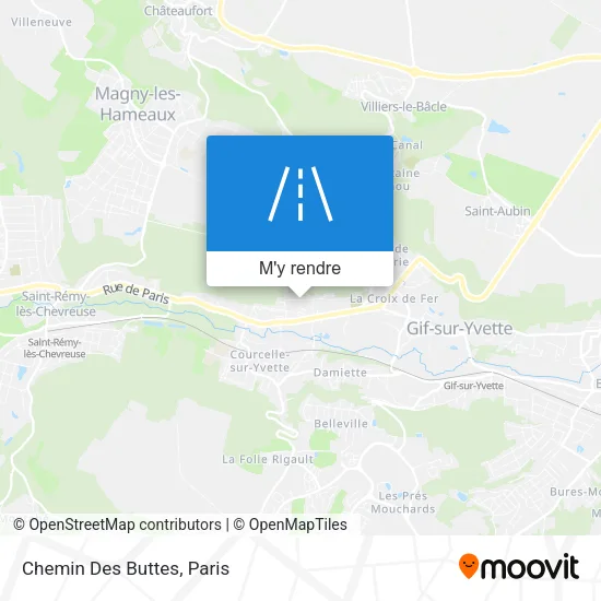 Chemin Des Buttes plan