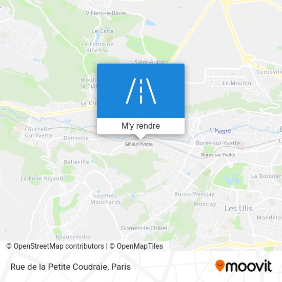 Rue de la Petite Coudraie plan