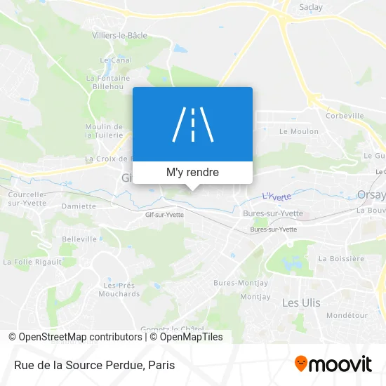 Rue de la Source Perdue plan