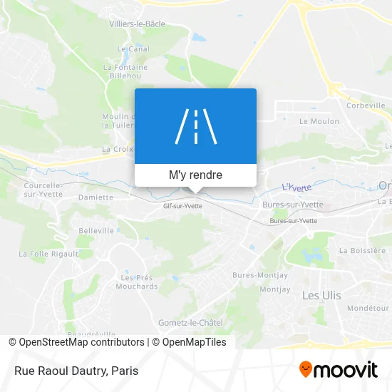 Rue Raoul Dautry plan