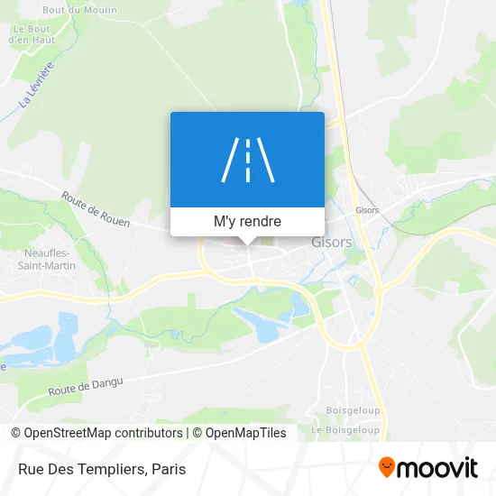 Rue Des Templiers plan