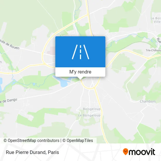 Rue Pierre Durand plan
