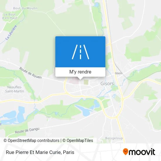 Rue Pierre Et Marie Curie plan