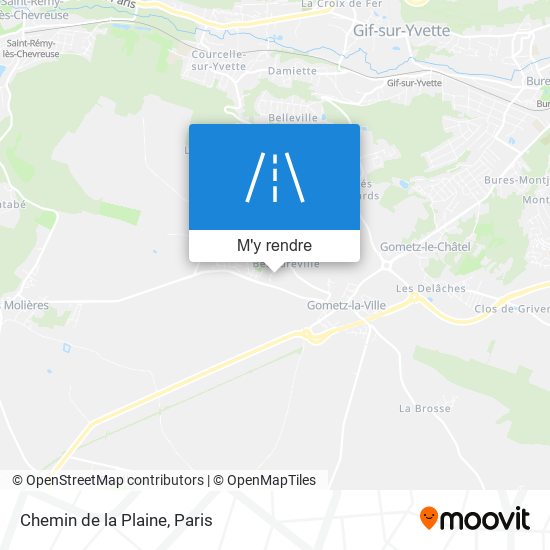 Chemin de la Plaine plan