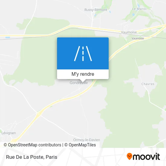 Rue De La Poste plan