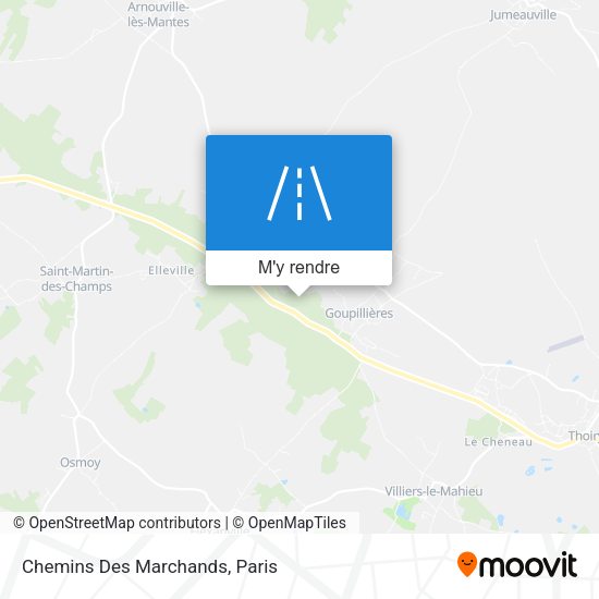 Chemins Des Marchands plan