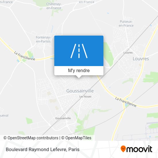 Boulevard Raymond Lefevre plan