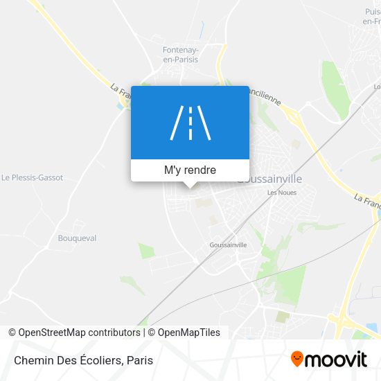 Chemin Des Écoliers plan