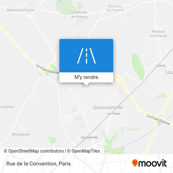 Rue de la Convention plan