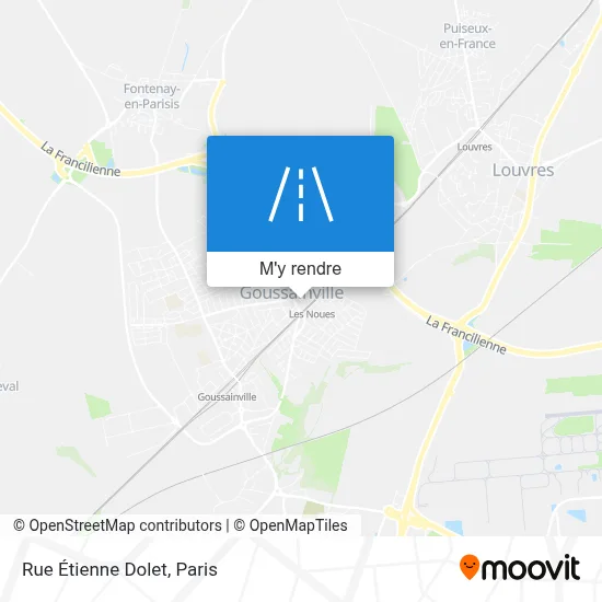 Rue Étienne Dolet plan