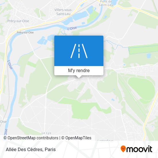 Allée Des Cèdres plan
