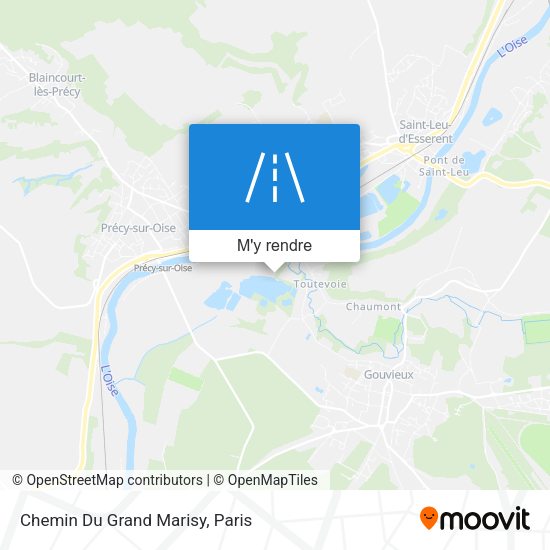 Chemin Du Grand Marisy plan