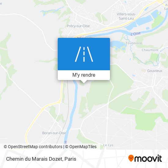 Chemin Du Marais Dozet plan