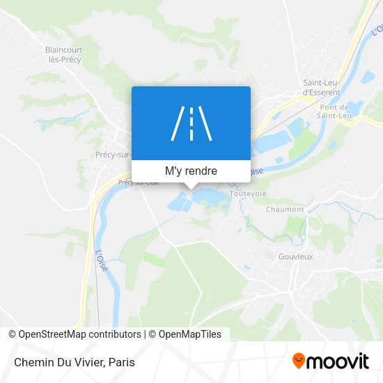 Chemin Du Vivier plan