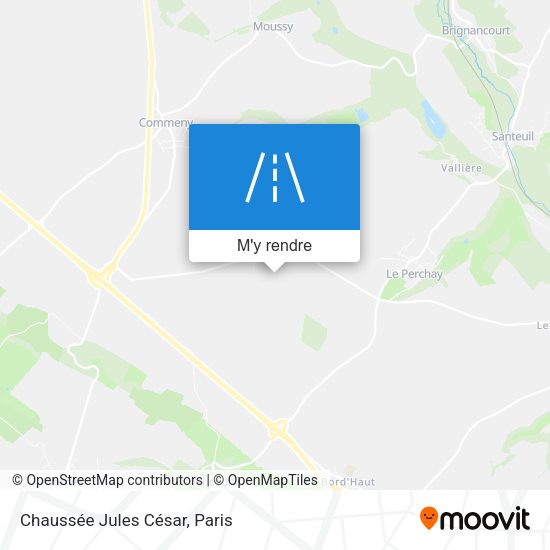 Chaussée Jules César plan