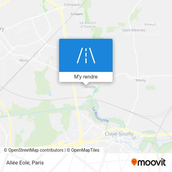 Allée Eole plan