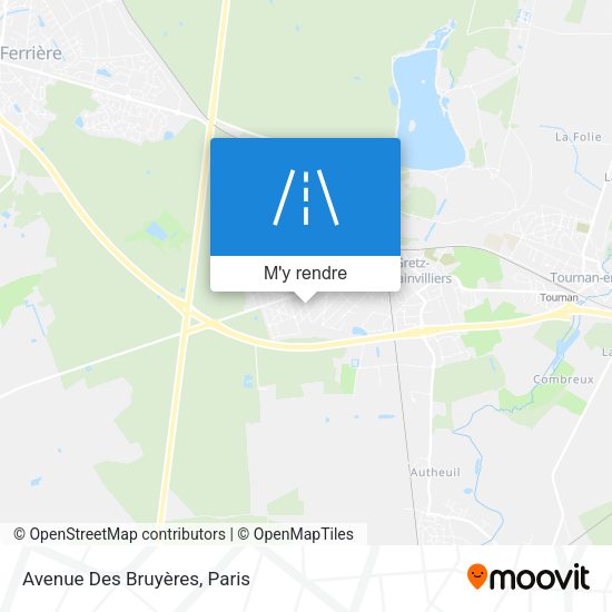 Avenue Des Bruyères plan