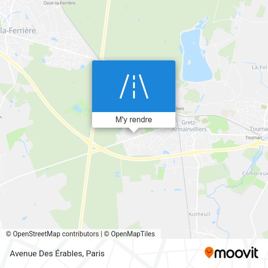 Avenue Des Érables plan