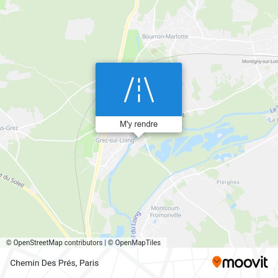 Chemin Des Prés plan