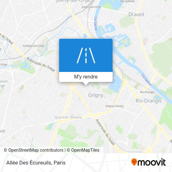 Allée Des Écureuils plan