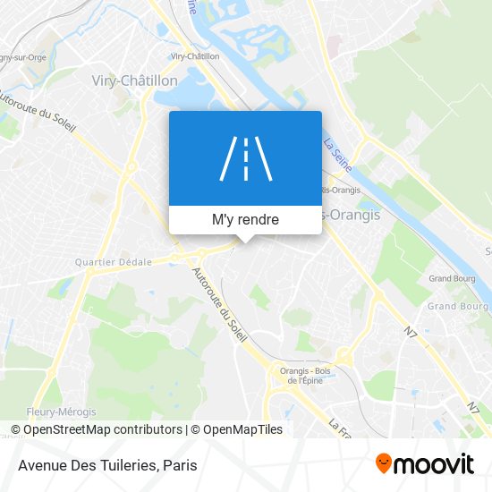 Avenue Des Tuileries plan