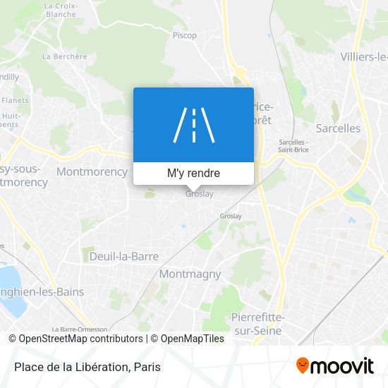 Place de la Libération plan