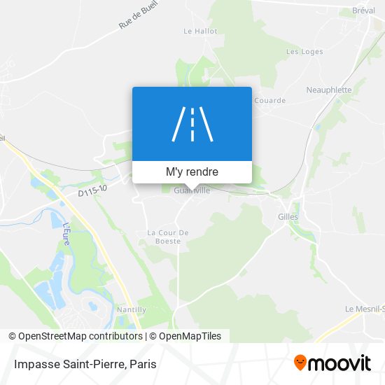 Impasse Saint-Pierre plan