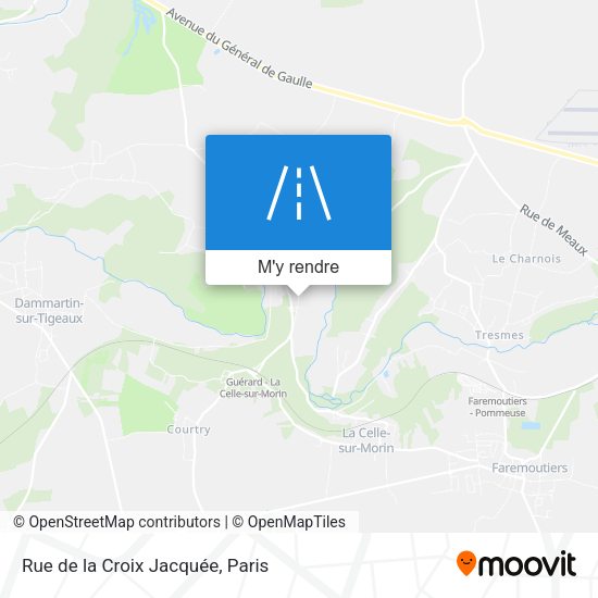 Rue de la Croix Jacquée plan