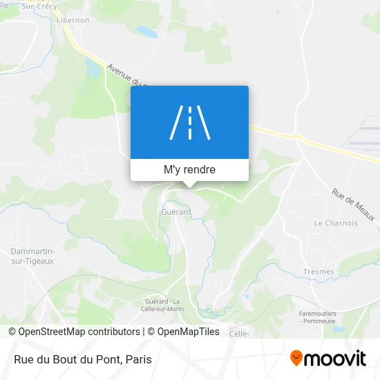 Rue du Bout du Pont plan