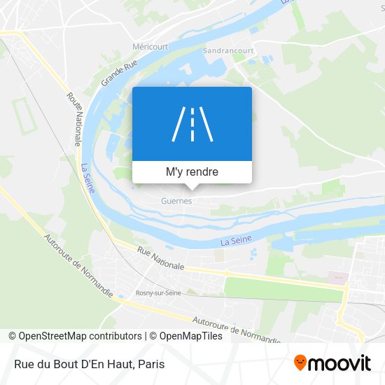 Rue du Bout D'En Haut plan
