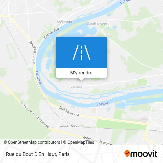 Rue du Bout D'En Haut plan