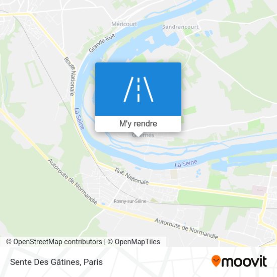 Sente Des Gâtines plan