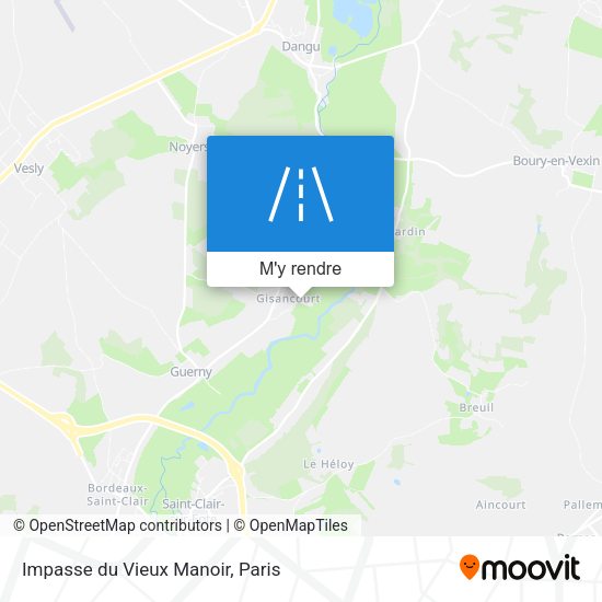 Impasse Du Vieux Manoir plan