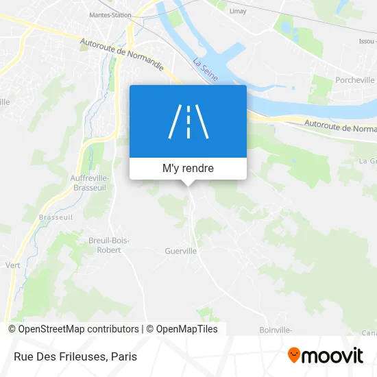 Rue Des Frileuses plan